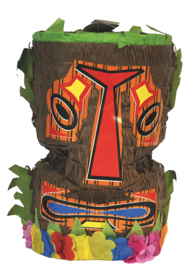 Piñata hawaiiaans masker - Klik op de afbeelding om het venster te sluiten