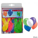 40 gekleurde ballonnen.