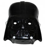 Plastic masker 'Darth Vader', voor kinderen.