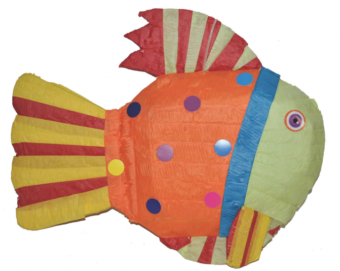 Piñata vis - Klik op de afbeelding om het venster te sluiten