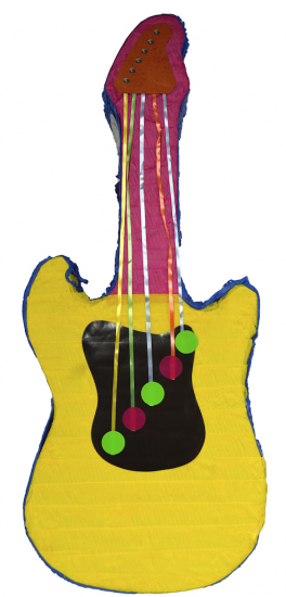 Piñata gitaar - Klik op de afbeelding om het venster te sluiten