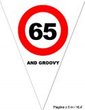 Puntvlagjes "65 and groovy"