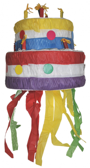 Piñata taart - Klik op de afbeelding om het venster te sluiten