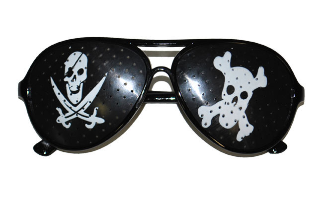 Piratenbril - Klik op de afbeelding om het venster te sluiten