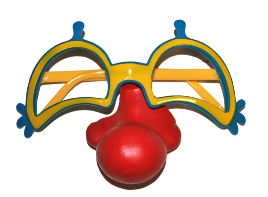 Clownbril - Klik op de afbeelding om het venster te sluiten