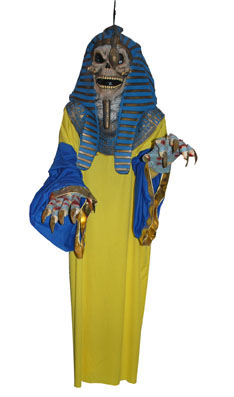 Egyptische mummy hangpop. - Klik op de afbeelding om het venster te sluiten