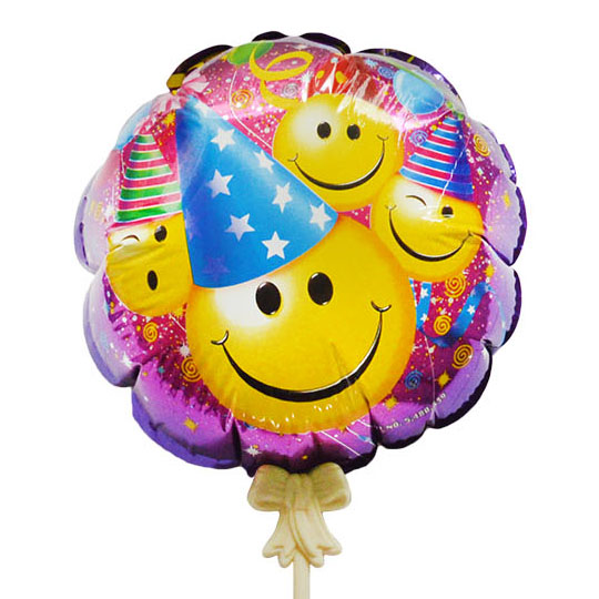 Zelfopblazende ballonnen "smiley" - Klik op de afbeelding om het venster te sluiten